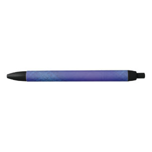 Acceptance Blue Indigo Violet Shibori Pattern Pen