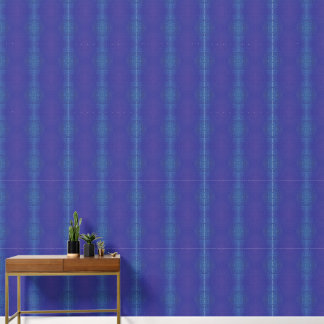 Acceptance | Blue Indigo Violet Shibori Pattern Wallpaper