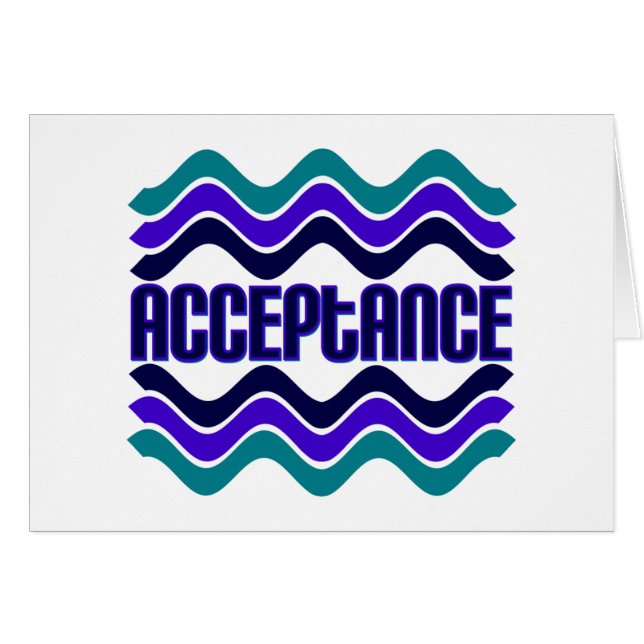 Acceptance Cards (Front Horizontal)