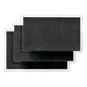 Acceptance Dark Abstract Texture Acrylic Tray