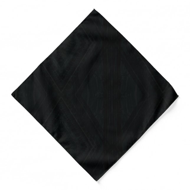 Acceptance | Dark Abstract Texture Bandana (Front)