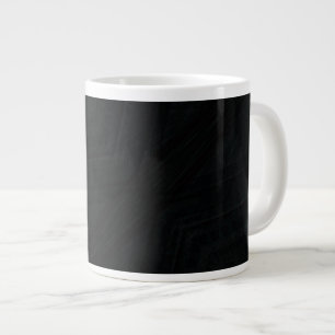 Acceptance   Dark Abstract Texture Giant Coffee Mug