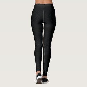 Acceptance   Dark Abstract Texture Leggings