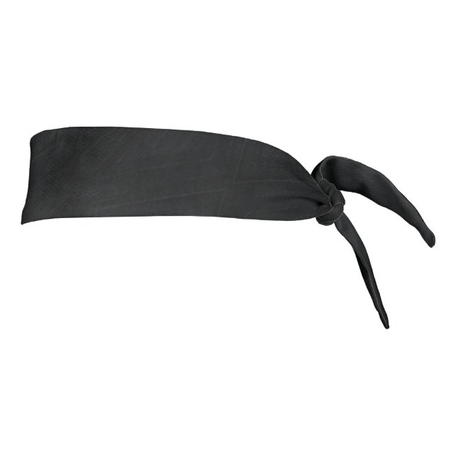 Acceptance | Dark Abstract Texture Tie Headband (Rotate 90)