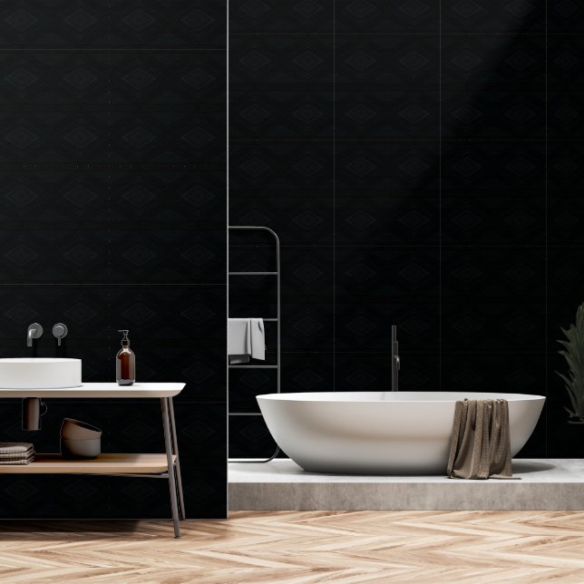 Acceptance | Dark Abstract Texture Wallpaper (Bathroom)