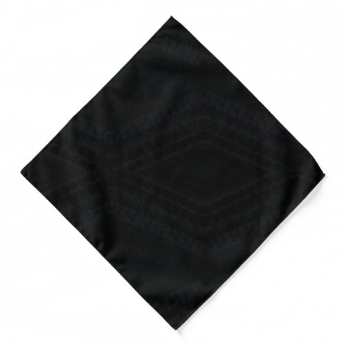 Acceptance  Dark Boho Texture Bandana
