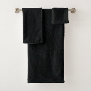 Acceptance Dark Boho Texture Bath Towel Set