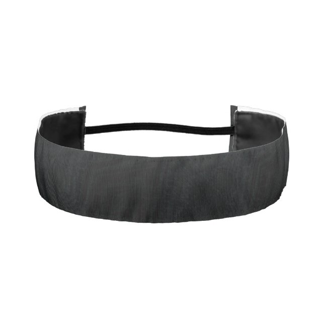 Acceptance | Dark Geometric Texture Athletic Headband (Front)