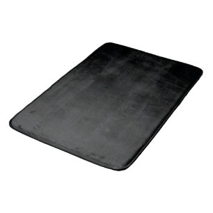 Acceptance Dark Geometric Texture Bath Mat