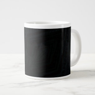 Acceptance Dark Geometric Texture Giant Coffee Mug