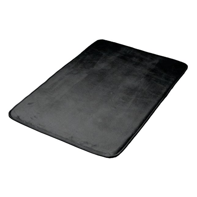 Acceptance | Dark Gothic Texture Bath Mat (Angled)