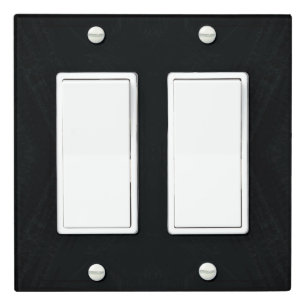 Acceptance Dark Gothic Texture Light Switch Cover