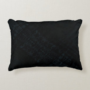 Acceptance Dark Shibori Texture Accent Pillow