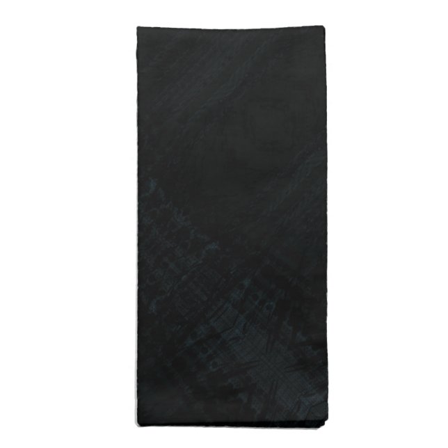 Acceptance | Dark Shibori Texture Cloth Napkin (Folded)