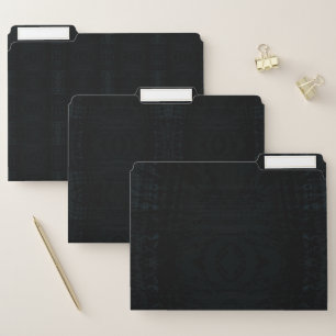 Acceptance   Dark Shibori Texture  File Folder