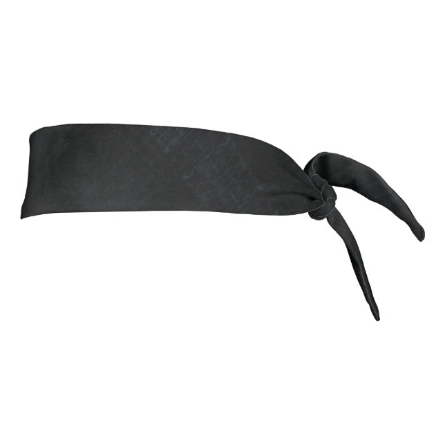 Acceptance | Dark Shibori Texture Tie Headband (Rotate 90)