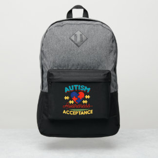 Acceptance For Autism Awareness Port Authority® Backpack