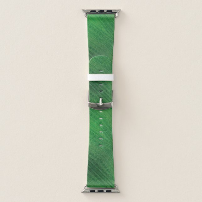 Acceptance | Green Eclectic Boho Pattern Apple Watch Band (Band)