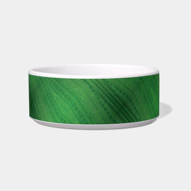 Acceptance | Green Eclectic Boho Pattern Bowl (Front)
