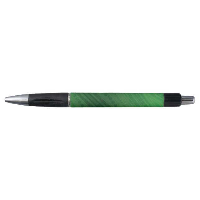 Acceptance | Green Eclectic Boho Pattern Pen (Front)