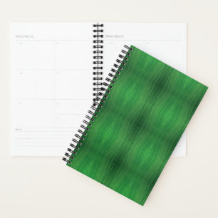 Acceptance Green Eclectic Boho Pattern Planner