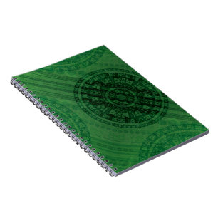 Acceptance Green Meditation Medallions Notebook