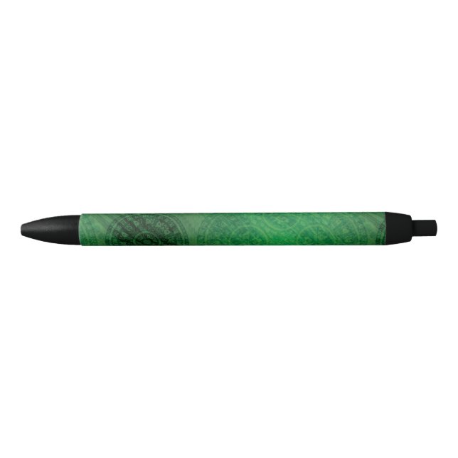 Acceptance | Green Meditation Medallions Pen (Front)
