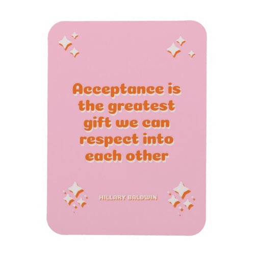 Acceptance magnet