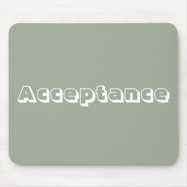 Acceptance Mouse Pad (Front)