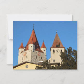 ACCEPTANCE OF HAGUE'S BLUE HIMMEL CASTLE POSTCARD