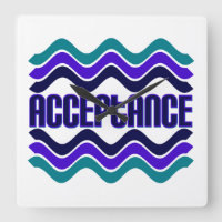 Acceptance Quote in Blue Green Purple Graphic