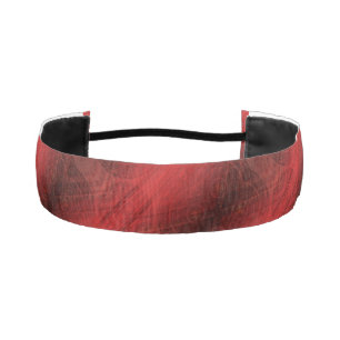Acceptance Red Meditation Medallions Athletic Headband