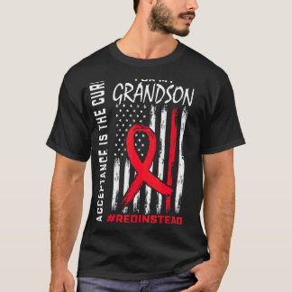 Acceptance Redinstead Wear Red Instead Autism Gran T-Shirt