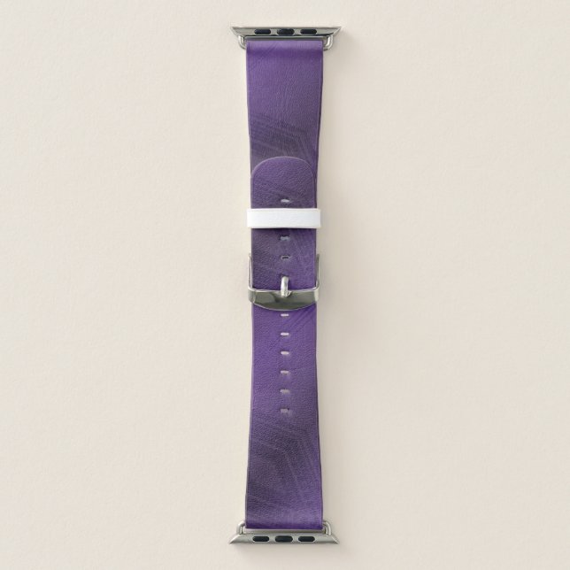 Acceptance | Violet Eclectic Boho Pattern Apple Watch Band (Band)