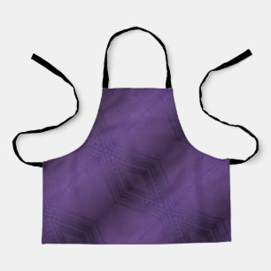 Acceptance Violet Eclectic Boho Pattern Apron