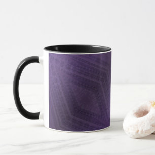 Acceptance Violet Eclectic Boho Pattern Mug