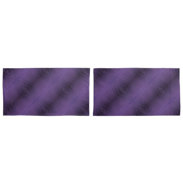 Acceptance | Violet Eclectic Boho Pattern Pillow Case (Front-Set)