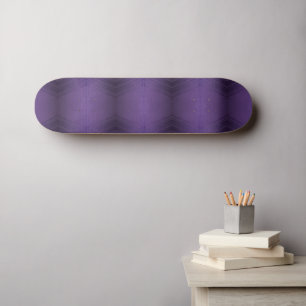 Acceptance Violet Eclectic Boho Pattern Skateboard