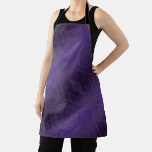 Acceptance Violet Meditation Medallions Apron