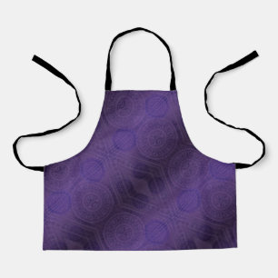 Acceptance Violet Meditation Medallions Apron