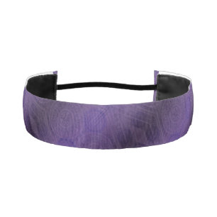 Acceptance Violet Meditation Medallions Athletic Headband