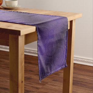 Acceptance Violet Meditation Medallions Long Table Runner