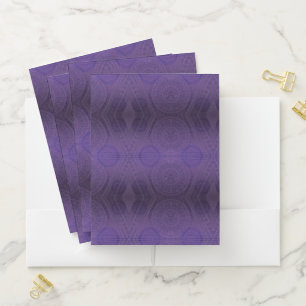 Acceptance Violet Meditation Medallions Pocket Folder