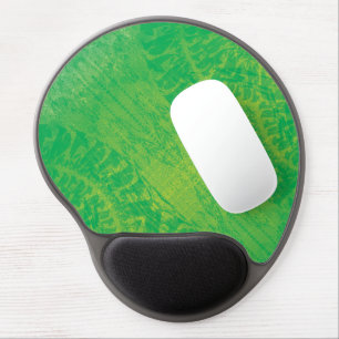 Acceptance   Yellow Green Blue Boho Medallions Gel Mouse Pad