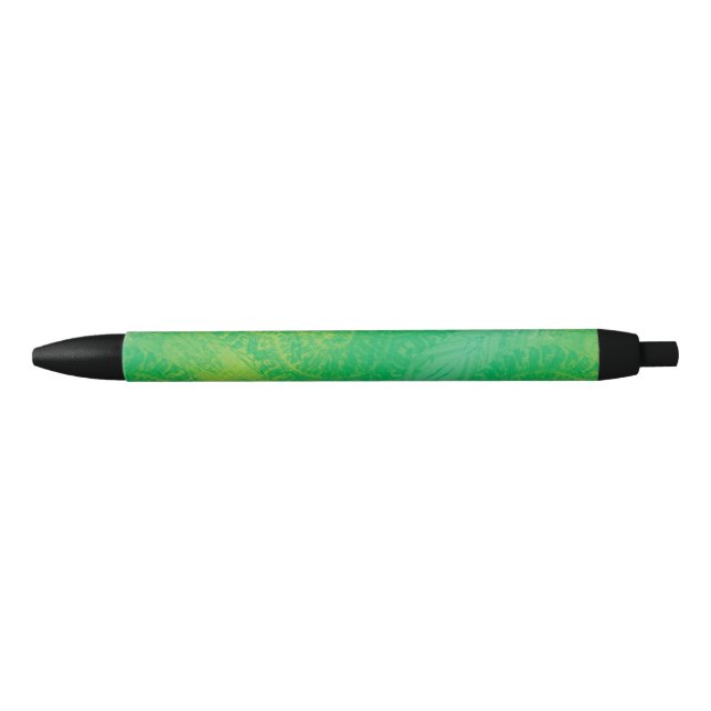 Acceptance | Yellow Green Blue Boho Medallions Pen (Front)