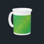 Acceptance | Yellow Green Blue Shibori Pattern Beverage Pitcher<br><div class="desc">Focused meditation patterns for mindful personal growth, mental clarity, energy healing, and spiritual enlightenment. Our meditation medallions and corresponding artwork are made with motifs specific to words and phrases to help focus and guide your personal growth and spiritual journey. This artwork is 4 of 6 textured pattern designs that represent...</div>