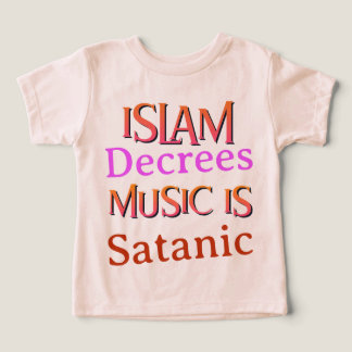 Accepting that Islam tell us Muslic is Satanic Toddler T-shirt
