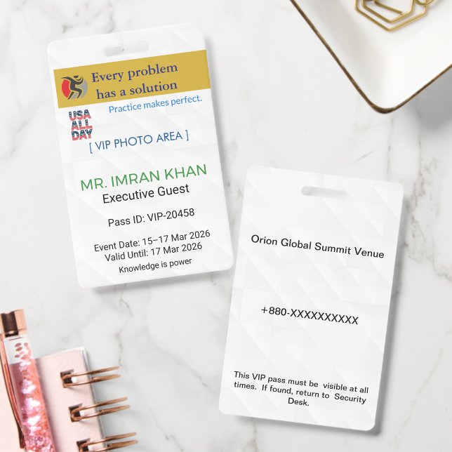 Access Badge Identification | Conference_update (Office)