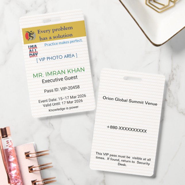 Access Badge Identification | Conference_update (Office)