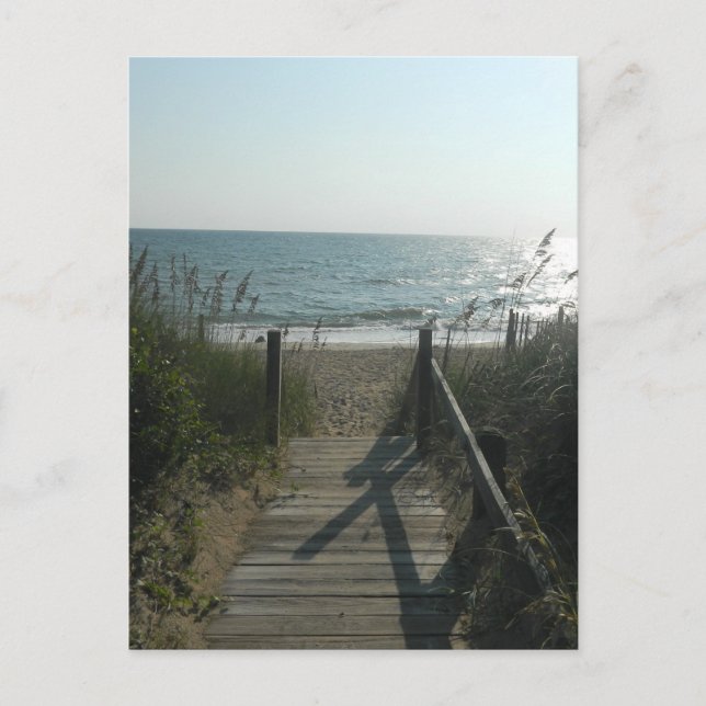Access To The Beach Postcard (Front)